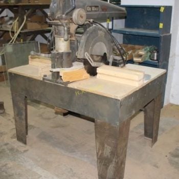 Old dewalt radial arm store saw for sale