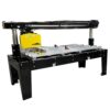 Beam Saw from Original Saw Company featuring red Manual Clamps