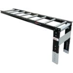 22 Inch wide Saw Roller Extension Table with 8 Rollers