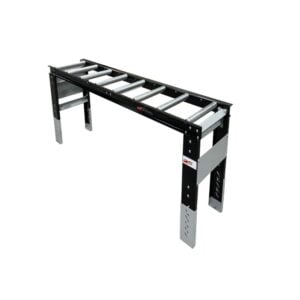 22 inch wide saw roller table, 8 feet long