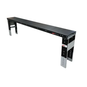 10' Saw Flat Extension Table - 15" wide with an Adjustable Leg